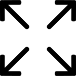 Size Fullscreen SVG Icon